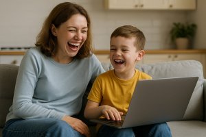 Юмор в семье: анекдоты о детях и родителях на платформе OR-TV.ru