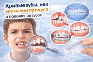 Почему зубы растут кривыми? Загадка природы и влияние человека