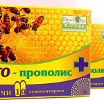 suppositories with propolis in gynecology